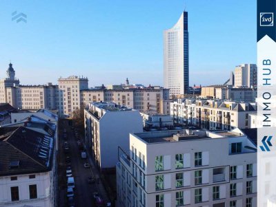 ++ Hochwertig ausgestattete Neubauwohnung mit Penthouse-Feeling, Terrasse und Blick über die Stadt++