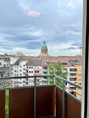 Exklusive, gepflegte 3-Zimmer-Wohnung mit Balkon in bester Lage Mannheims