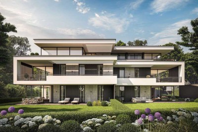 Sonnige Terrassen-Wohnung. In Süd-Ausrichtung.