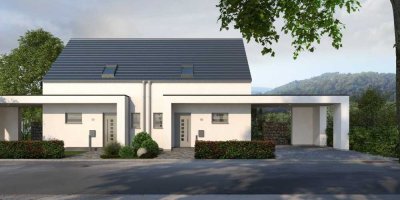 Individuell geplante Doppelhaushälfte in Erlangen - Komfort und Flexibilität für Ihr Traumhaus
