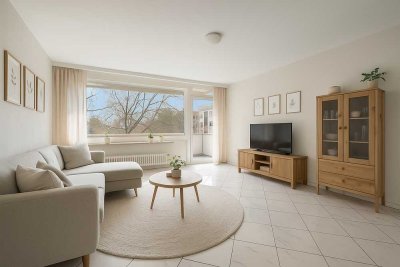 Helle 2-Zimmer-Wohnung mit großzügigem Balkon in beliebter Lage