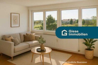 Frei werdende 2,5-Zimmer-Wohnung mit Balkon