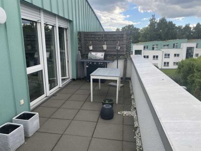 Gemütliche Dachgeschosswohnung mit Dachterrasse