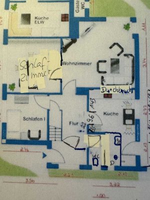 Wohnung mit Garten