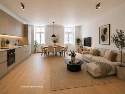 Erstbezug nach Revitalisierung in 1170 Wien – Stilvolle 3-Zimmer-Wohnung mit Balkon &amp; Top-Ausstattung