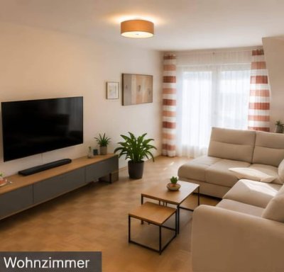 Charmante Dachgeschosswohnung mit Grünblick, Carport und modernisiertem Bad in St. Georgen bei Salzburg