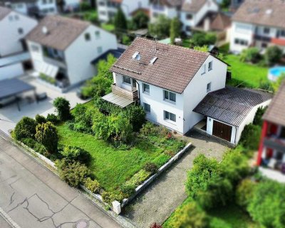 Zweifamilienhaus mit Ausbaupotenzial in ruhiger Lage von Steinheim am Albuch