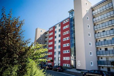 Für Sportler - 7.Obergeschoss: 2 Zimmer-Wohnung mit Balkon