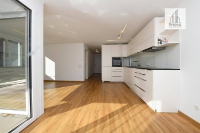 Moderne 3-Zimmer-Wohnung mit großem Garten und Terrasse