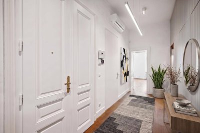 Wohnen beim Belvedere: Altbau-Charme trifft modernen Familienluxus