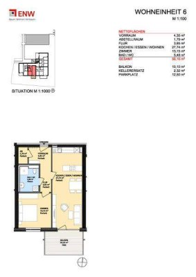 2 Zimmer Mietwohnung in llz 366