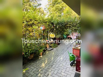 Tauschwohnung: Tolle Wohnung mit Hauscharakter und Terrasse