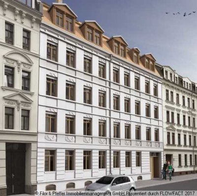 Schöne 3-Raum-Wohnung mit hochwertiger Ausstattung - Parkett, Wanne, Balkon!