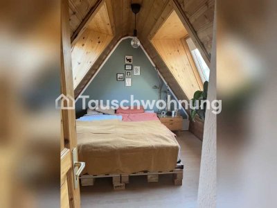 Tauschwohnung: 4-Zimmer-Maisonette-Dachgeschosswohnung mit Balkon
