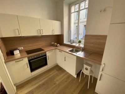 Erdgeschoss 2 Zimmer Wohnung, Terrasse, Paulstadt und kleiner Gemeinschafts-Garten
