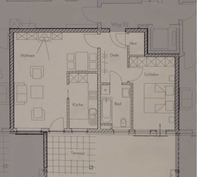 2-Zimmer-Wohnung mit Garten - provisionsfrei