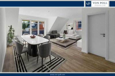 Umfassend renovierte 3-Zimmer-Maisonette-Wohnung in zentraler Wohnlage