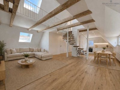 2-Zimmer-Maisonettewohnung in Bestlage am Wöhrder See - Erstbezug nach Sanierung