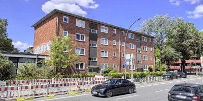 schöne, vermietete  2-Zimmer ETW in HH-Elmsbüttel