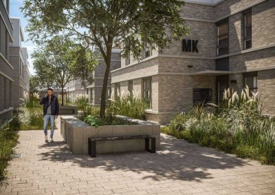 Letztes verfügbares Neubau-Stadthaus mit Garten – 4 Zimmer für Familie & Homeoffice