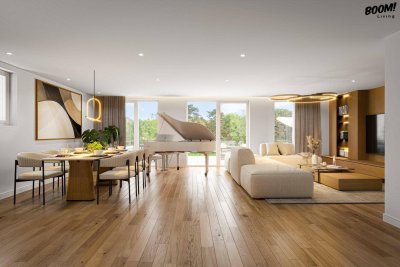 Exklusive Maisonette mit Dachterrasse &amp; Garten