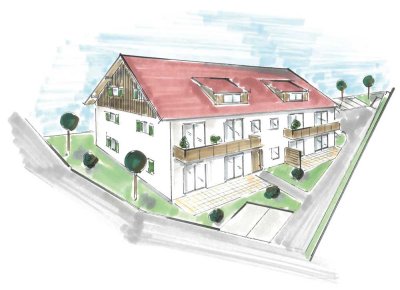 6 Wohneinheiten zum Erstbezug ab August 2025 im schönen Unterallgäu