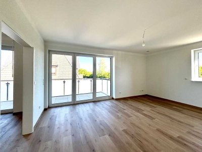Moderne 3-Zimmer-Wohnung im 1. OG mit Balkon in Hude, Energieeffizienz KfW55
