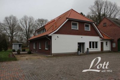 **Geräumig, modern - ländlich gelegen**
Erdgeschosswohnung mit gr. Terrasse!