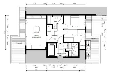 Exklusives Penthouse in ruhiger Lage mit Klimaanlage & Dachterrasse ☎️ 0178-8236274