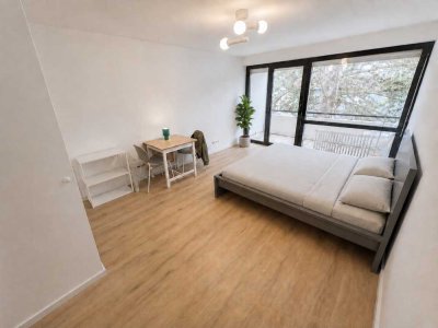 Provisionsfrei - 4.7% Rendite - Renoviertes 1-Zi. Apartment nähe Hochschule mit Balkon