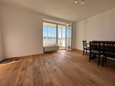 Traumausblick! Leistbare attraktive 4-Zimmer Wohnung mit Loggia und Einzelgarage in 1A-Lage in Timelkam zum Sofortbezug