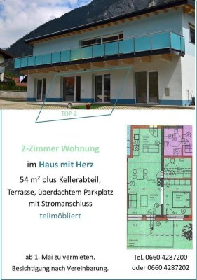 2 Zimmer Wohnung in Nassereith