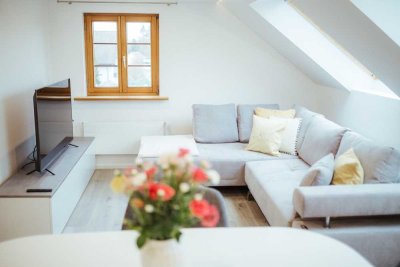 Helle 3 Zimmerwohnung mit Einbauküche und Rheinblick in Büsingen