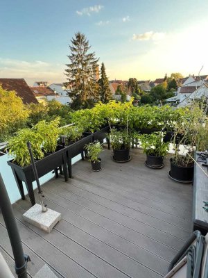 Luxuriöses 4-Zimmer Penthouse mit Süd-Balkon in Hockenheim