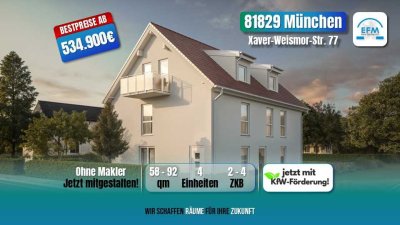 ++BESTPREIS MIT KFW85EE-Förderung++ 4 ZKB MIET-/ENERGIESPAREND