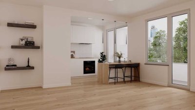Erstbezug nach Sanierung: Charmante 2-Zimmer-Wohnung in Düsseldorf