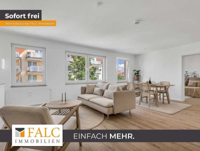 Helle 2-Raum-Wohnung mit Einbauküche und Stellplatz in Charlottenlust