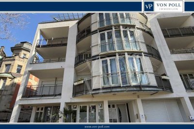 Zentrale 2-Zimmer-Wohnung mit zwei Balkonen, Aufzug und Tiefgaragenstellplatz