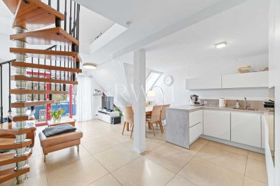 Familien-Highlight: 4,5-Zimmer-Maisonette mit Garage, Terrasse und Balkon in ruhiger Feldrandlage