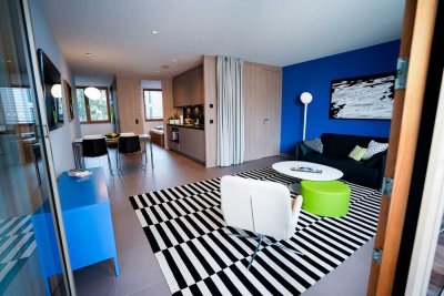 Voll-möblierte und ausgestattete 2-Zimmer Wohnung mit Balkon in München-Sendling-Westpark