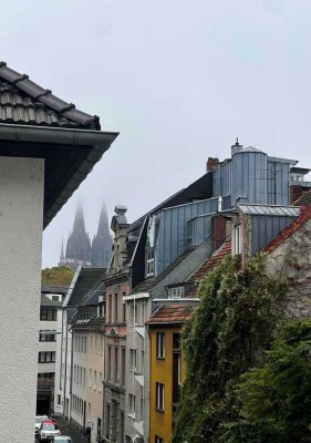 Lichtdurchflutete 2-Zimmer-Wohnung mit Terrasse und Domblick! WE 38