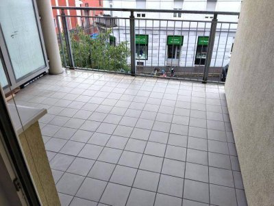 Erstbezug: 2 ZIMMER-NEUBAU + Süd-Balkon 8,5m² + extra Küche neu möbliert + sanierte Sanitäranlagen!