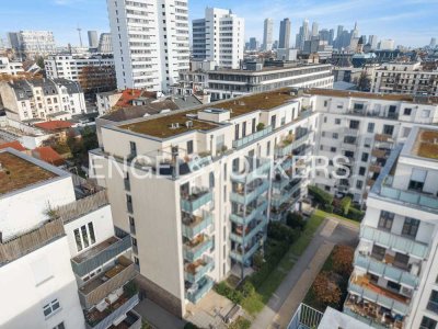 Penthouse Living: Moderne, lichtdurchflutete Drei-Zimmer-Wohnung in den Lahn’schen Höfen