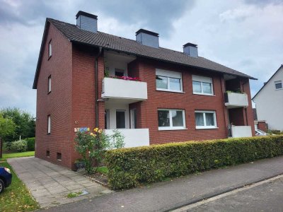 Erstbezug nach Sanierung mit Balkon: Freundliche 3-Zimmer-EG-Wohnung in Olfen