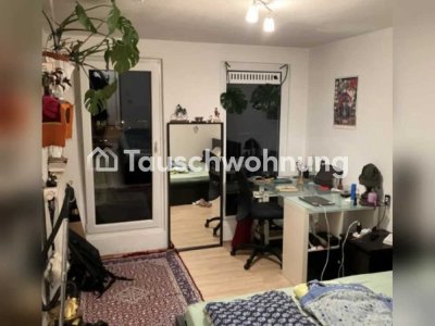 Tauschwohnung: 1 Zimmer mit Balkon auf der Venloer gegen größere Wohnung