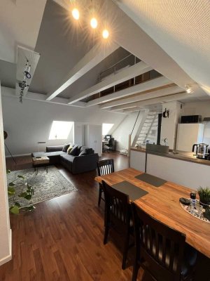 Möbliertes 1 Zimmer Loft im Grünen