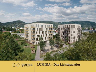 Neubauwohnung mit Balkon/Terrasse in Graz | LUMINA | Erstbezug