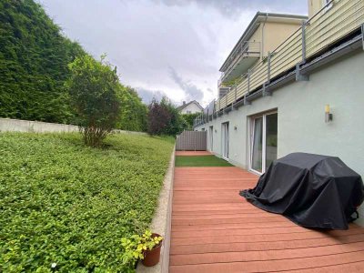 Erholsame Gartenwohnung am grünen Stadtrand