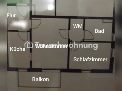 Tauschwohnung: Tauschwohnung gesucht ( 2 gegen 4 Raumwohnung )
