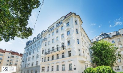 Betongold: Unbefristet vermietete Altbauwohnung zur Kapitalanlage mit 2,80% Rendite - in elegantem Altbau des 4. Bezirks